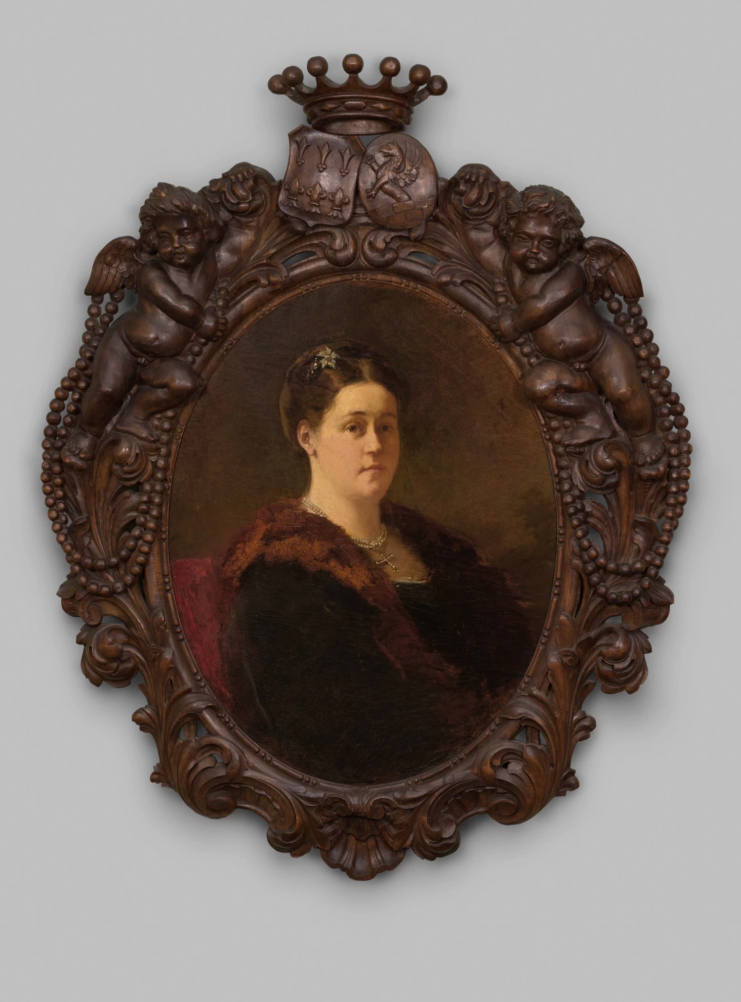 Ritratto di Alwina Agnes Clementia Bohlen - Geldersch Landschap